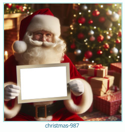 Christmas photo frame 987