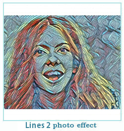 lines dreamscope photo effect